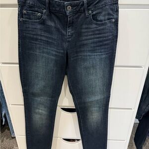 Lucky Brand Skinny Blue Jeans with Vintage Appeal